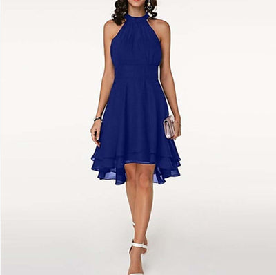 Ladies Banquet Dress Ladies Dinner Chiffon Dress Skier