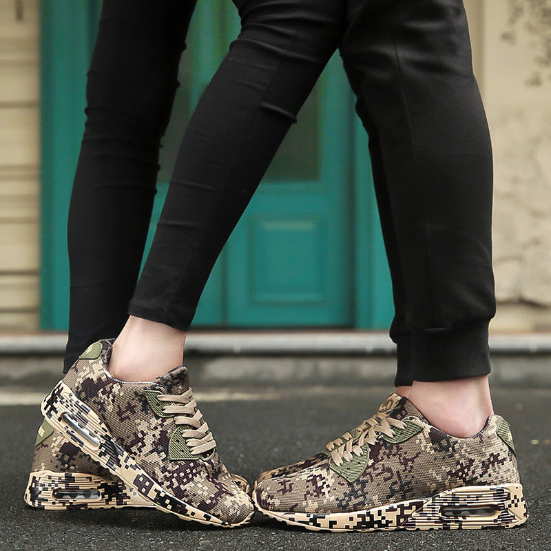 Men and women shoes running shoes sneakers low to help cushion shock absorption candy color fashion retro casual running shoes