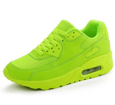 Men and women shoes running shoes sneakers low to help cushion shock absorption candy color fashion retro casual running shoes